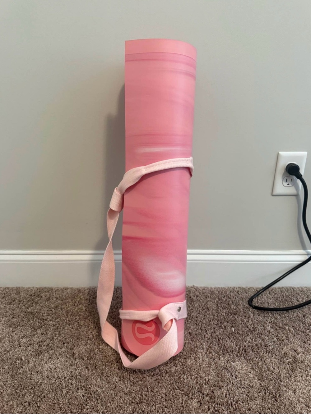 Lululemon Yoga Mat with Carrying Strap